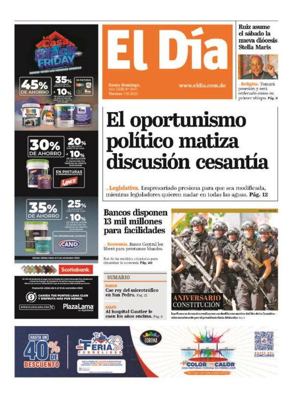 Portada impresa 07-11-2025