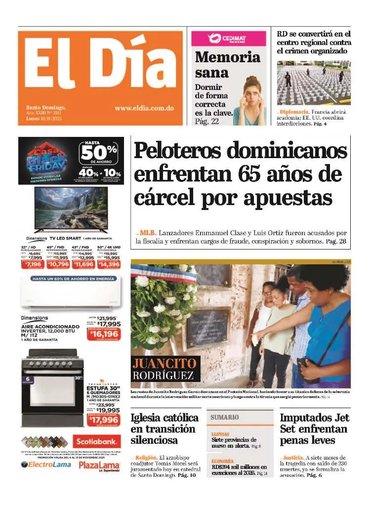 Portada impresa 10-11-2025