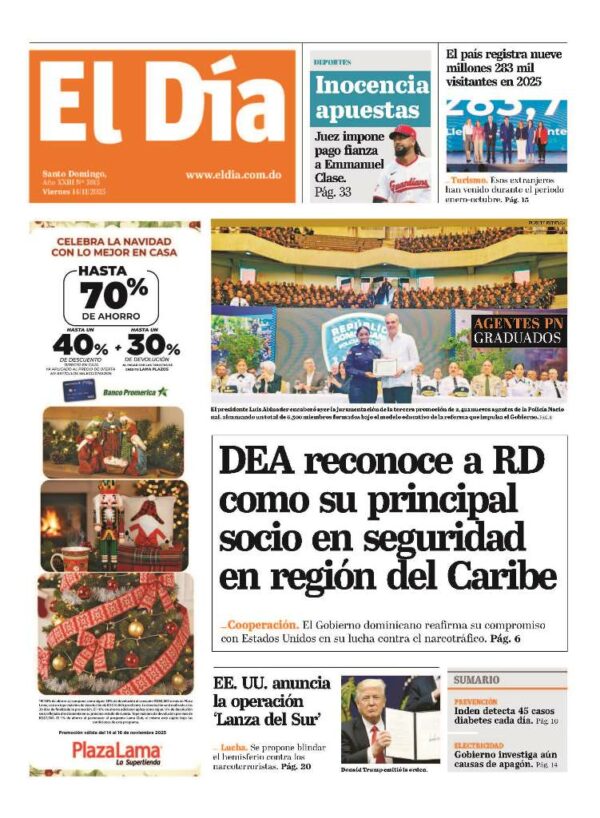 Portada impresa 14-11-2025