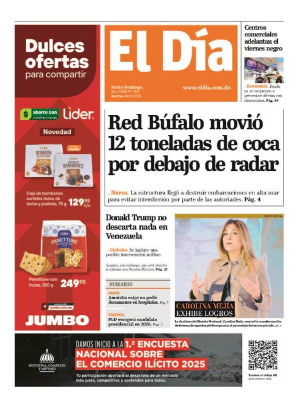 Portada impresa 18-11-2025