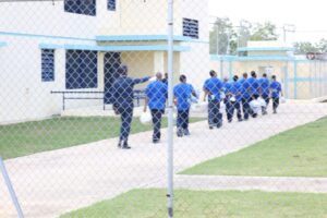 Privados de libertad en el nuevo correccional Las Parras