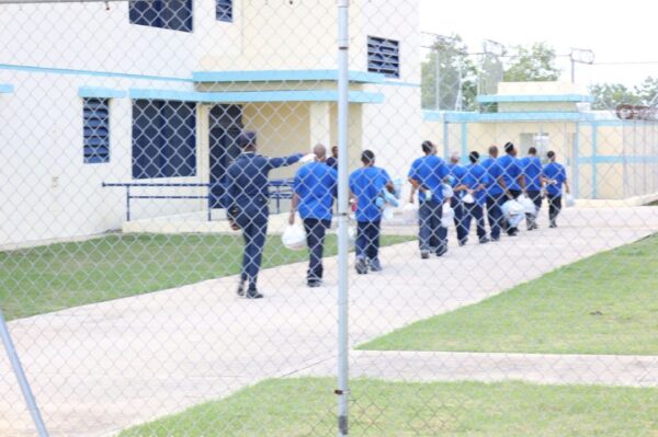 Privados de libertad en el nuevo correccional Las Parras