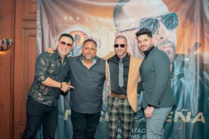 Robert Liriano, Raúl Román, Nicol Peña y Jayson Guzmán.