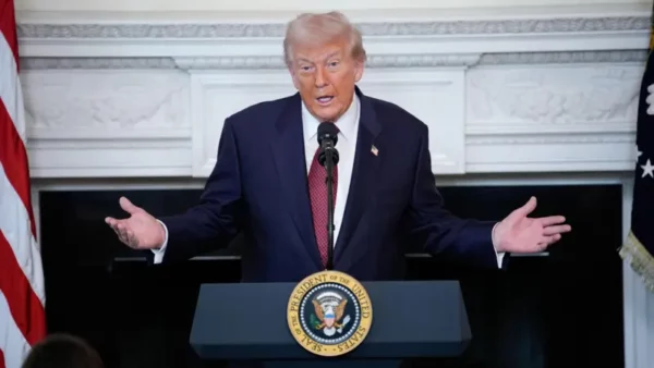 El presidente de Estados Unidos, Donald Trump.