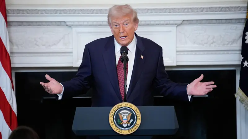 El presidente de Estados Unidos, Donald Trump.