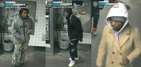 Actos violentos en la estación del tren de El Bronx.