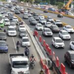 Tapones afectan la salud física y mental de miles de conductores en Santo Domingo