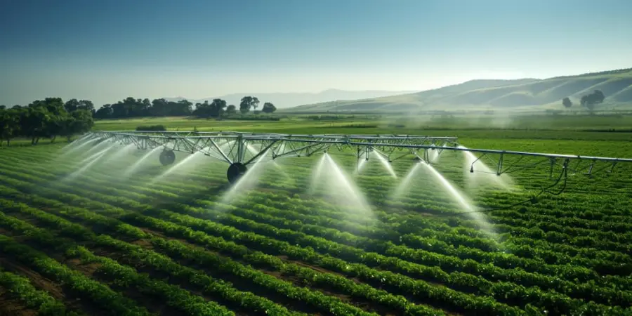 Modelos de riego para la producción de alimentos. Fuente externa.