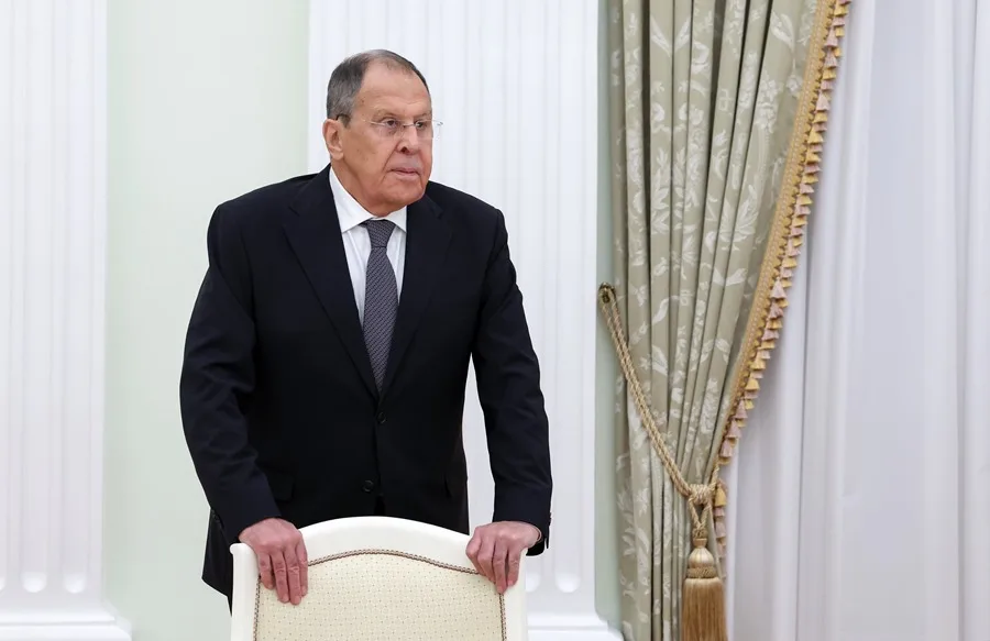 El ministro de Exteriores, Serguéi Lavrov.