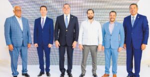 Iván Rondón, Santiago Sicard, Ian Rondón, Ernesto Bournigal, Juan Mustafá e Ysidro García.