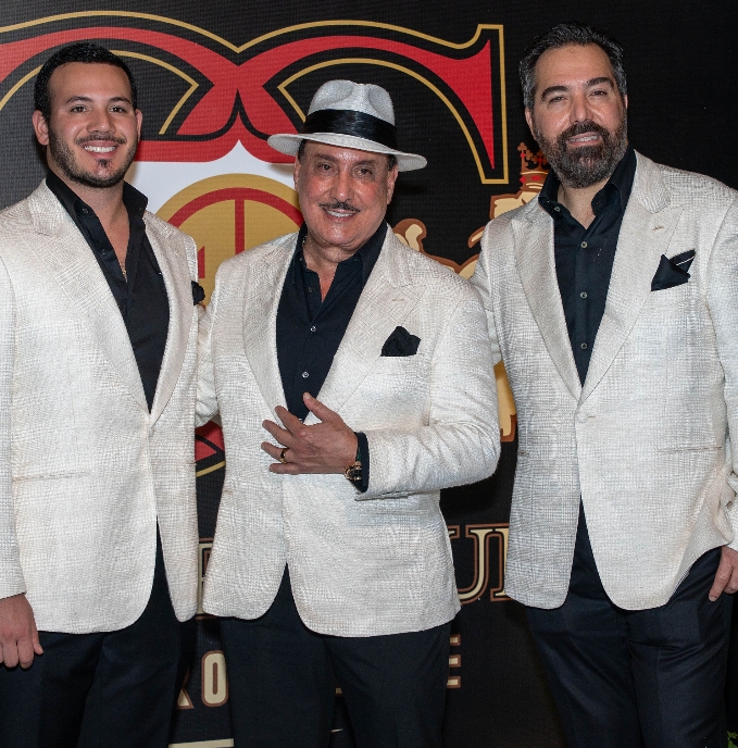 Carlos Fuente III, Carlito Fuente y  Ciro Cascella.