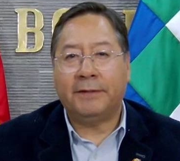 Expresidente de Bolivia Luis Arce, detenido ayer.