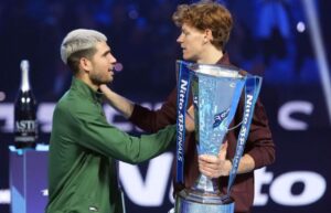 Carlos Alcaraz y Jannik  Sinner, el clásico moderno del circuito del tenis.