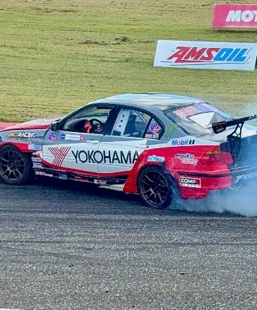 Aspecto de una de las competencias de drift.