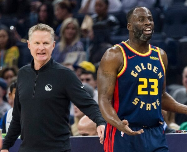 Steve Kerr y Draymond Green protagonizaron discusión.