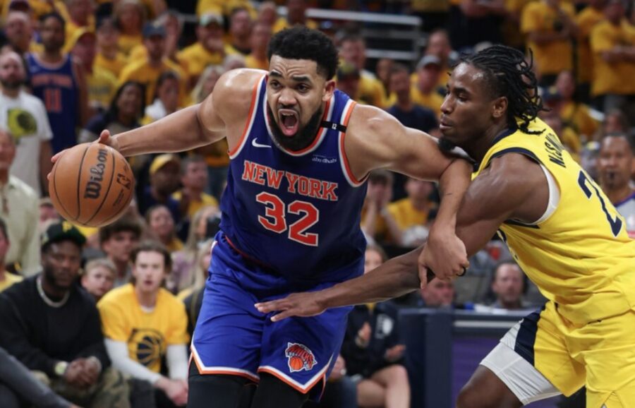 El dominicano Karl Towns es pieza clave en el plantel de los Knicks de Nueva York.