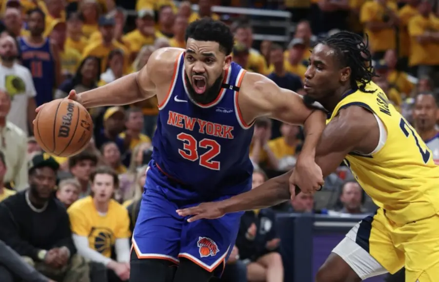 El dominicano Karl Towns es pieza clave en el plantel de los Knicks de Nueva York.