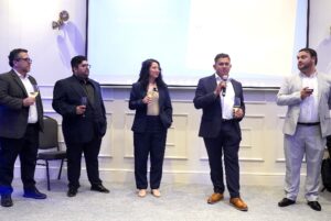 Alejandro Luna, José Salazar, Sara Hurtarte, Luis González  y Fernando Castillo Vásquez.