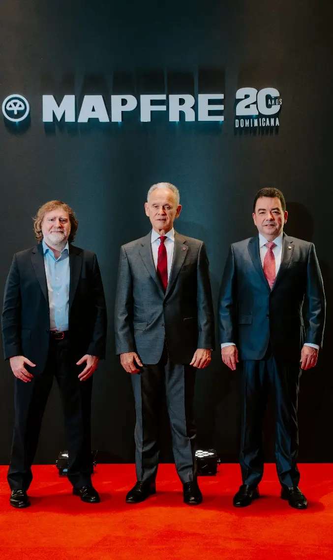 Ricardo González, José Luis Alonso y Andrés Mejía.