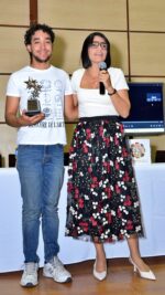 Sebastián Calderón y Keila González.