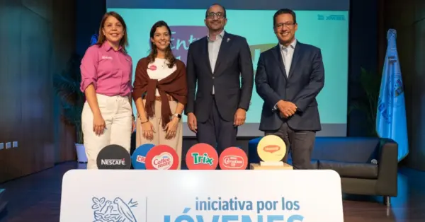 Patricia Contín, Karla Cantisano, Leandro Féliz Matos y  Eduardo García Pallares.