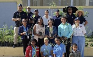 El personal que participó en la jornada.