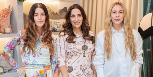 Florencia Bordino, Judith Santos y Claudia González.
