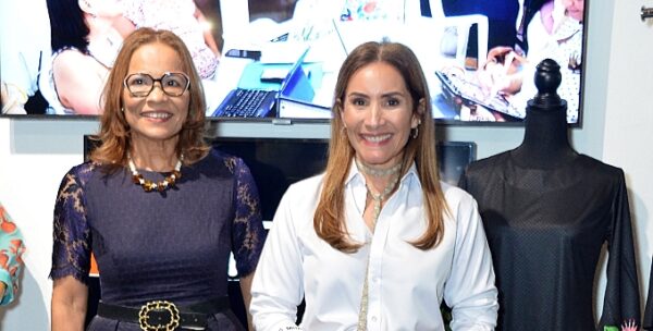 Isabel Reynoso, presidenta de InmodaRD, y Karina Cortorreal, directora de Indómita.