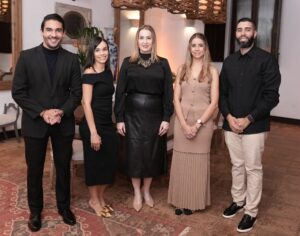 Juan Amaro, Pamela Fernández, Alicia Cano, Juanita Hernández y Kevin Santelises.