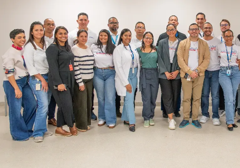 Equipo médico de Cedimat y Aeroambulancia.