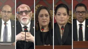 Los magistrados electos serán juramentados este lunes en el Palacio Nacional.