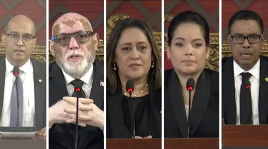 Los magistrados electos serán juramentados este lunes en el Palacio Nacional.