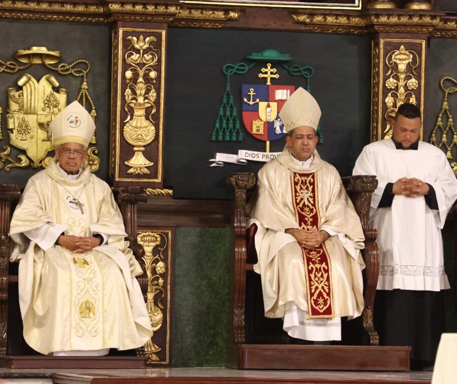 La misa de clausura del Año Jubilar   fue presidida por monseñor Morel Diplán.   José Francisco
