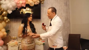 Penny Báez y Franklin Mirabal.