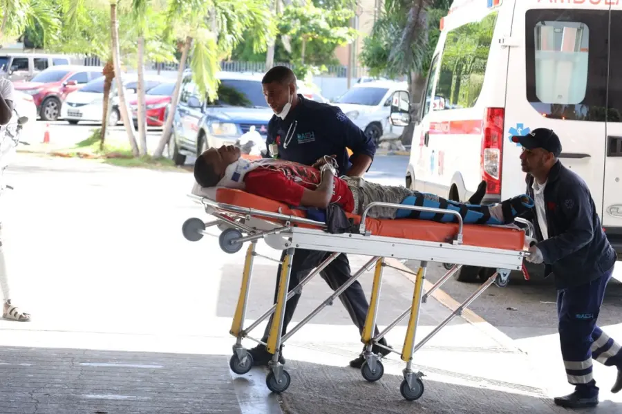 La fiebre de origen desconocido, las enfermedades hipertensivas, la gripe y la neumonía lideraron la atención en emergencias de hospitales el año pasado. Alexis Monegro