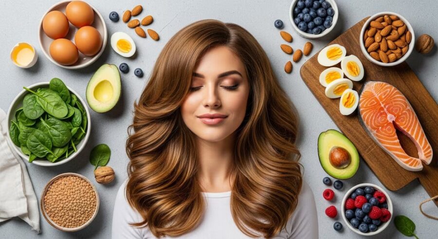 Expertos de Harvard destacan el rol de una alimentación equilibrada para fortalecer el cabello y reducir la caída capilar