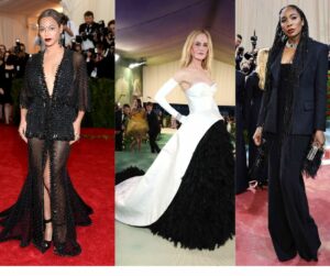 Beyonce, Nicole Kidman y Venus Williams, en la Met Gala