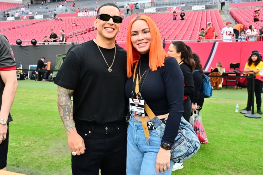 Daddy Yankee y Mireddys González