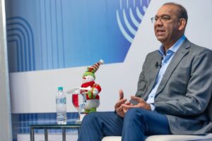 El coordinador de gabinete de Transporte, Ingeniero Deligne Ascención.