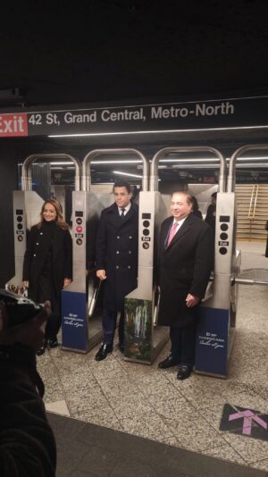 El ministro de Turismo, David Collado en el lanzamiento de programa de Turismo en Nueva York