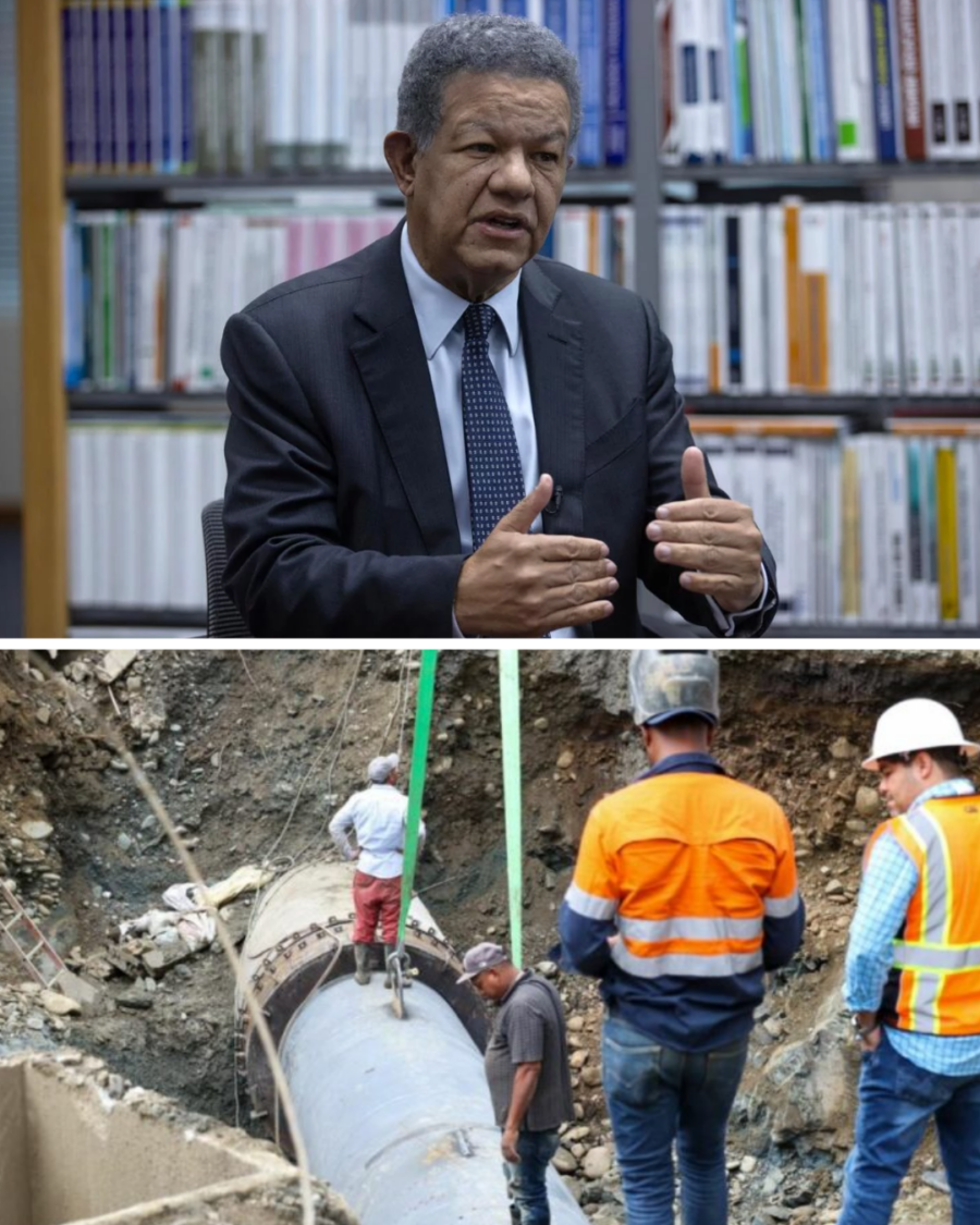 El presidente Leonel Fernández