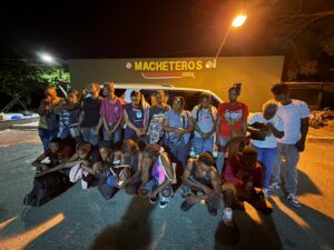 Extranjeros detenidos en Montecristi