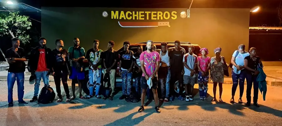 Extranjeros detenidos en Valverde