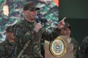 El ministro de Defensa de Venezuela, Vladimir Padrino López