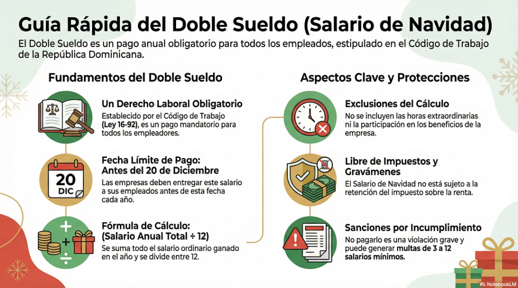 Infografía doble sueldo