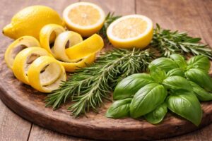 Hervir cáscaras de limón, romero y albahaca perfuma el hogar y neutraliza olores con ingredientes naturales y accesibles