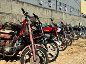 Motocicletas ocupadas por Digesett