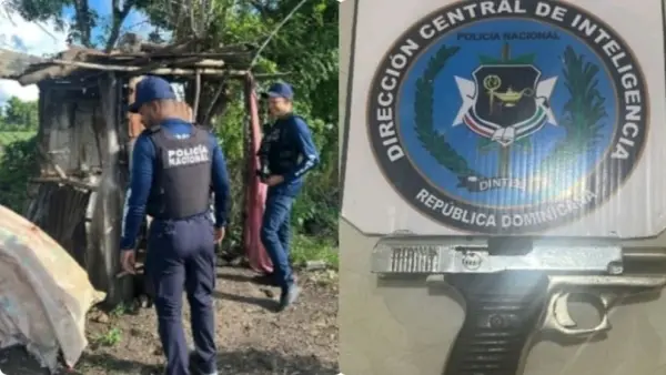 Policía interviene punto de drogas en Moca.