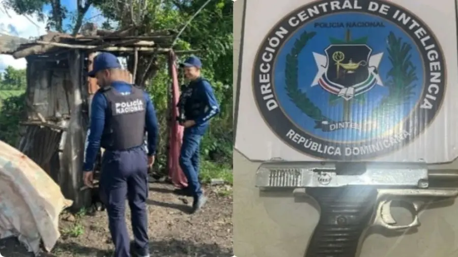 Policía interviene punto de drogas en Moca.