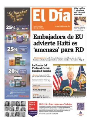 Portada impresa 03-12-2025